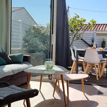 Au Rythme Des Marees, 800m De La Plage, Wifi, Barbecue Casa de Férias *