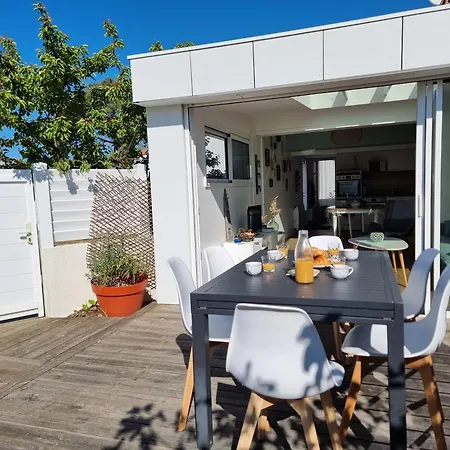 Au Rythme Des Marees, 800m De La Plage, Wifi, Barbecue Casa de Férias *
