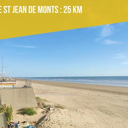 Au Rythme Des Marees, 800m De La Plage, Wifi, Barbecue Casa de Férias Brétignolles-sur-Mer
